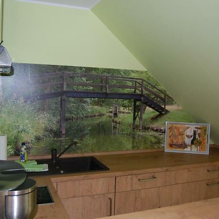 Ferienwohnung Am Muehlstein 뤼벤 외부 사진